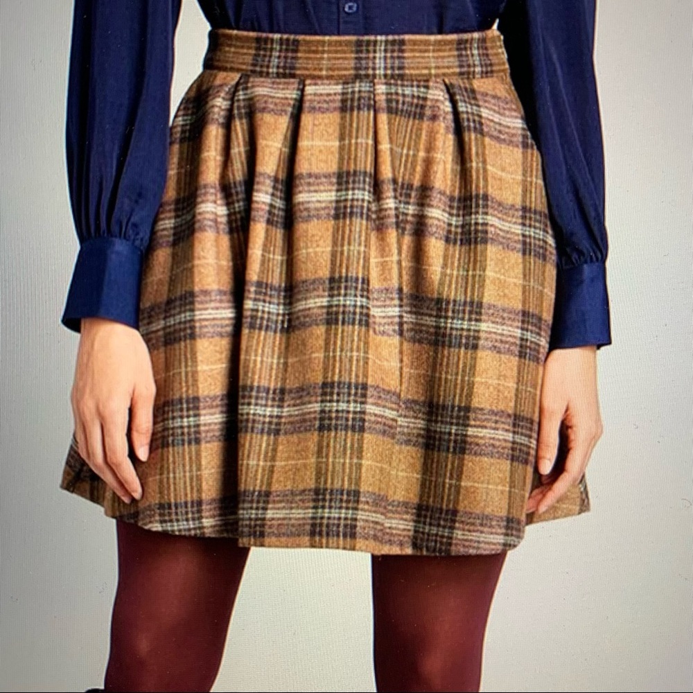 ModCloth Wool Circle Skirt